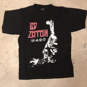 Men’s Led Zeppelin black tshirt Sz M